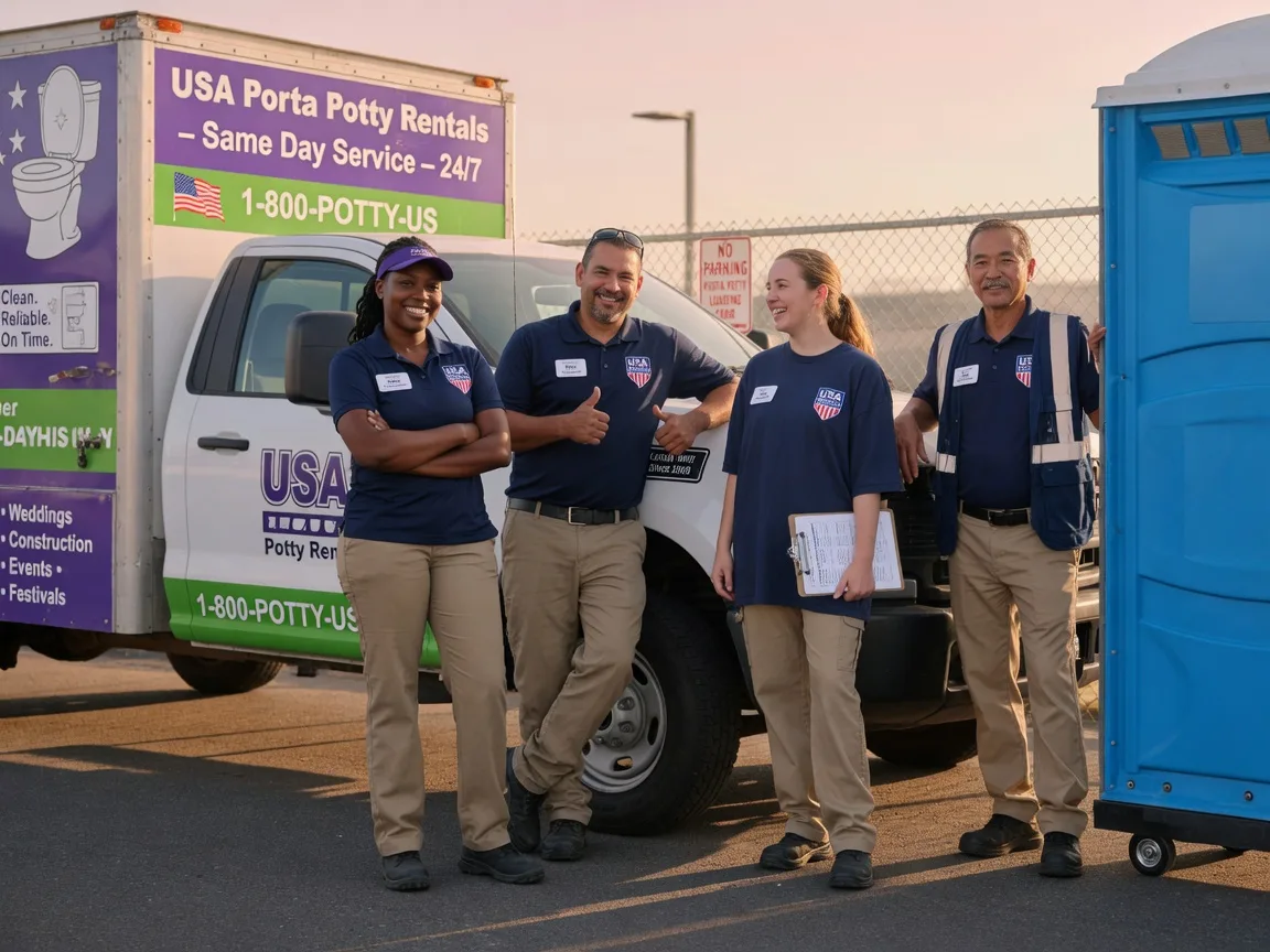 Porta Potty Rental company in Ojibwa, WI